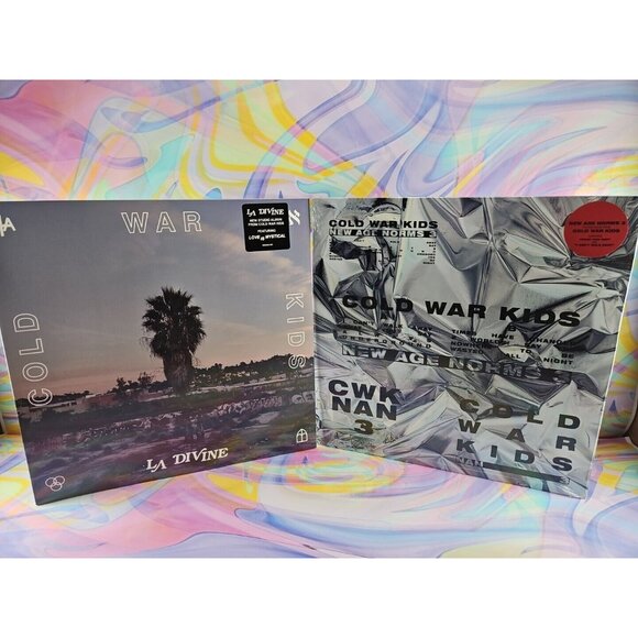 Lot of 2 Cold War Kids Records (New): New Age Norms 3 La Divine